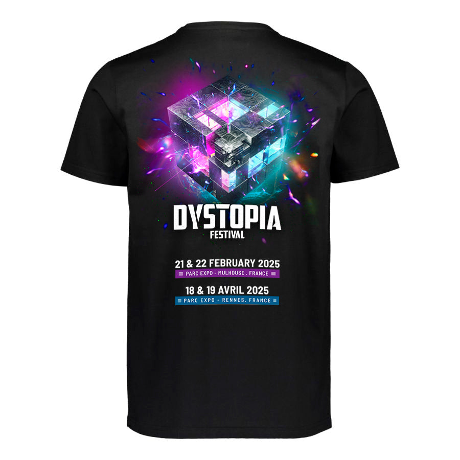 T-Shirt Dystopia Duo 2025 (Mulhouse+Rennes) – Dystopia Official Shop