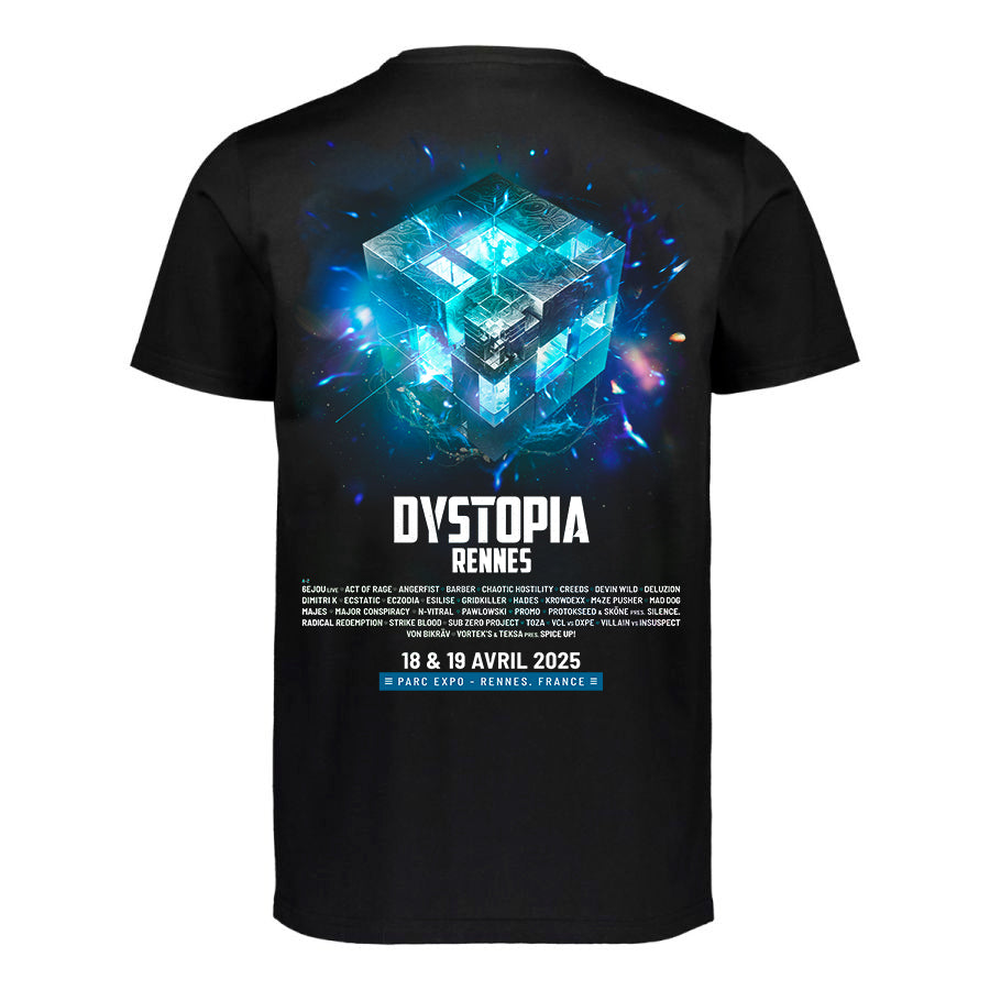 T-Shirt Dystopia Rennes 2025 – Dystopia Official Shop